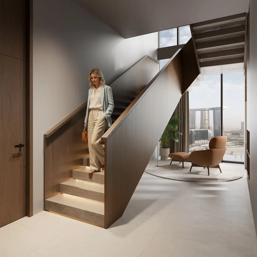 Reem Island'deki A1LA Residence: yoga alanları — 5. fotoğraf