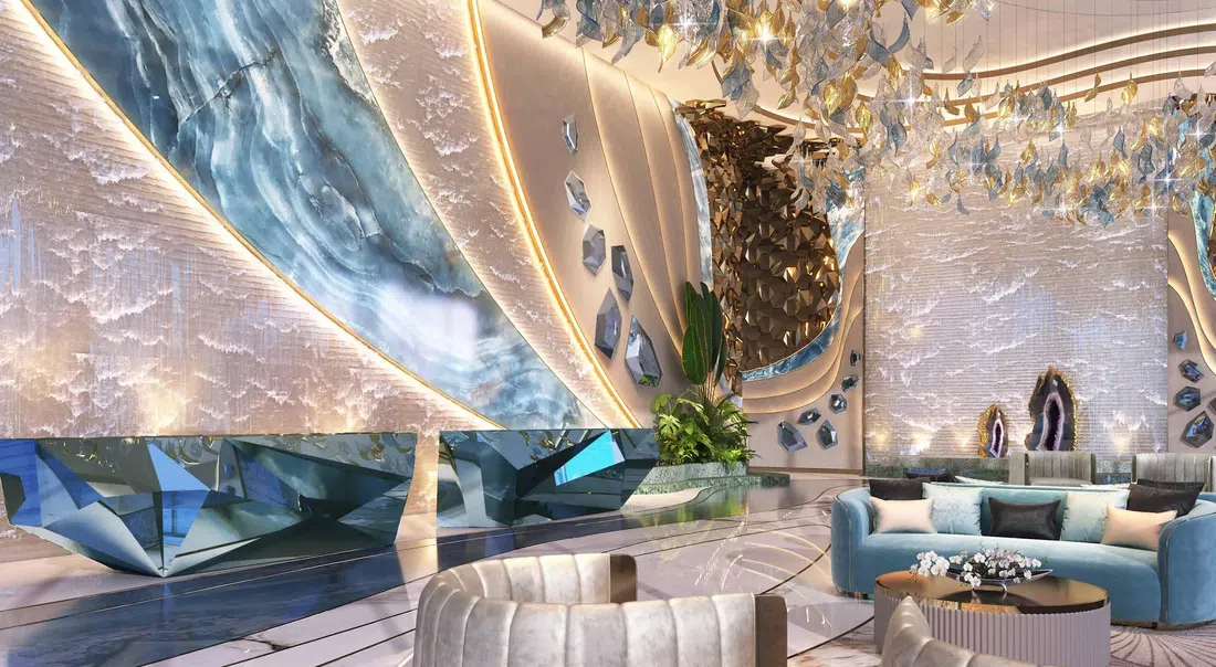 DAMAC «Chic Tower» في الخليج التجاري: الهندسة المعمارية المنحوتة — صورة 9