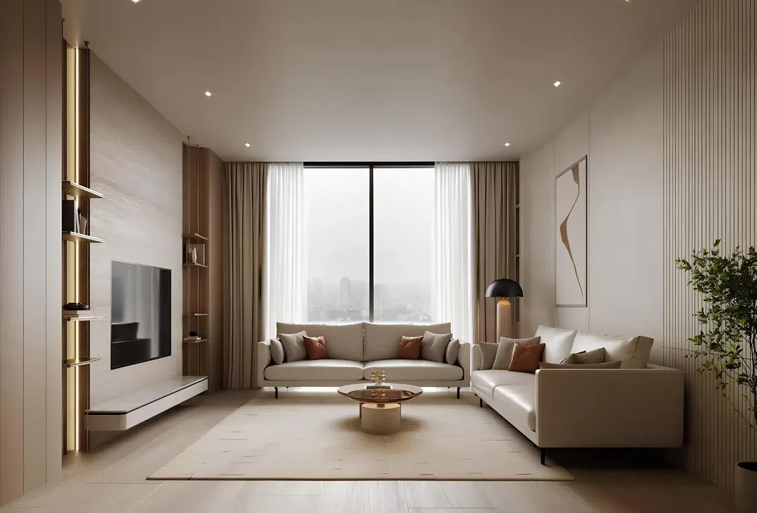 Binghatti Amberhall in JVC: yoga spaces — image 12