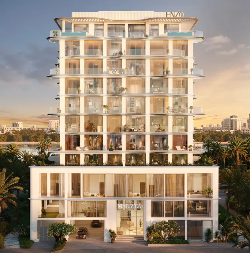 Maravéa Residences in Dubai Islands: expansive glazing — image 4