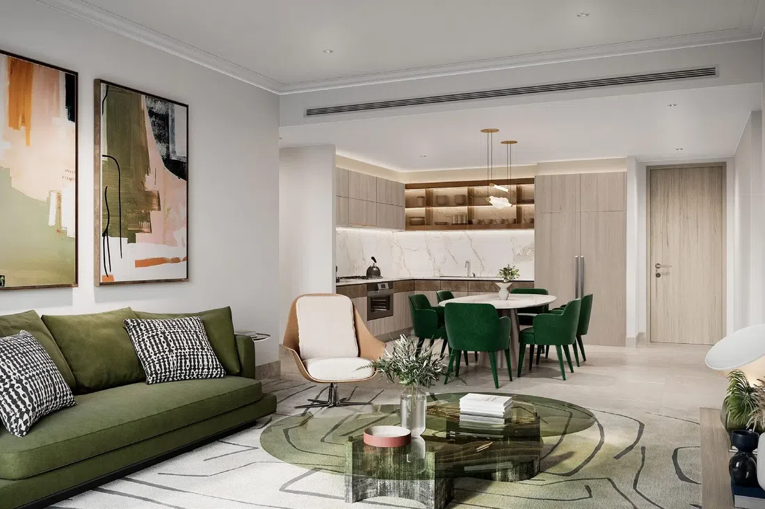 St. Regis Residence في وسط مدينة دبي: مساحات عمل مشتركة — صورة 8