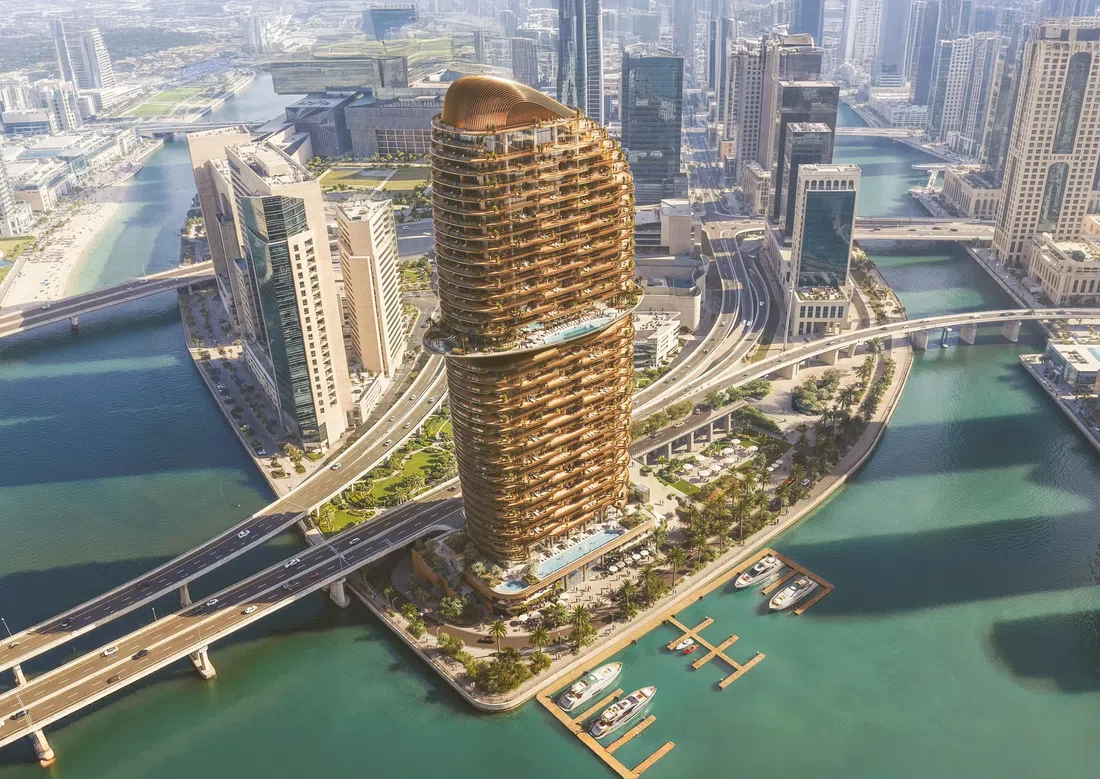 Jumeirah Residence in Al Maryah Island: sculpted architecture — image 4