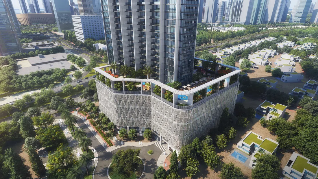 JLT bölgesindeki Verde: çatı alanları — 7. fotoğraf