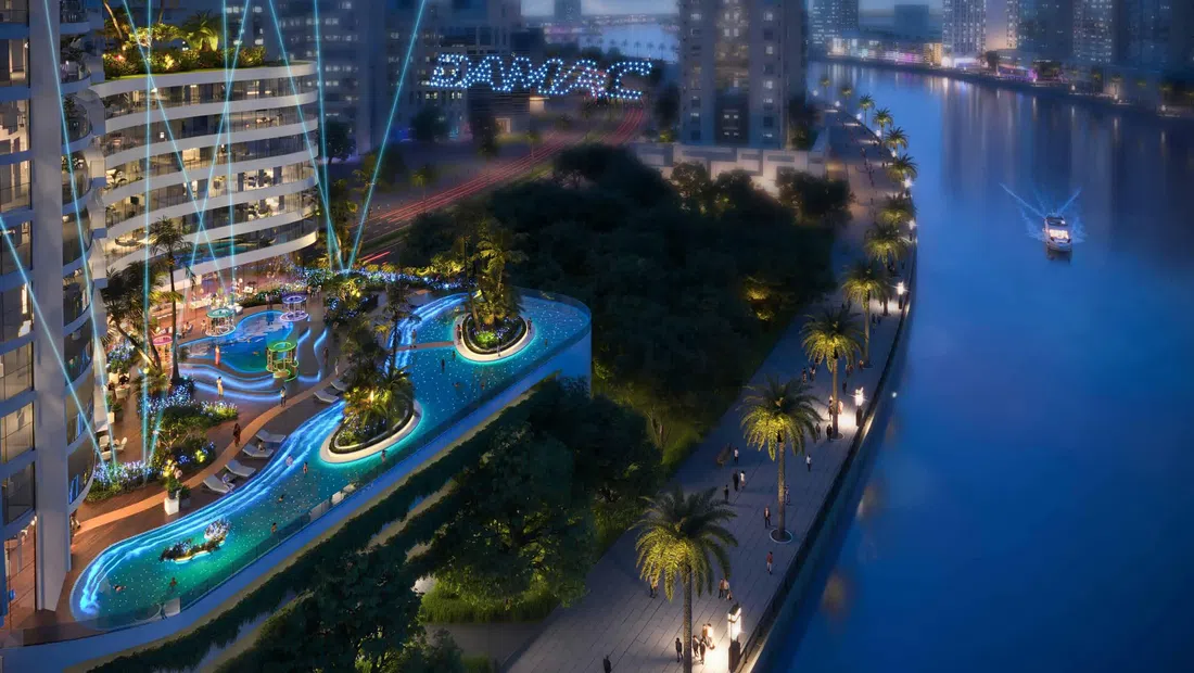 Business Bay'deki DAMAC «Canal Heights 2»: çatı alanları — 12. fotoğraf