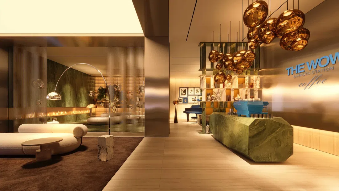 Dubailand Residence Complex'deki The WOW Tower: çatı alanları — 6. fotoğraf