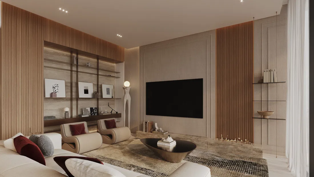 Binghatti Ruby in JVC: yoga spaces — image 9