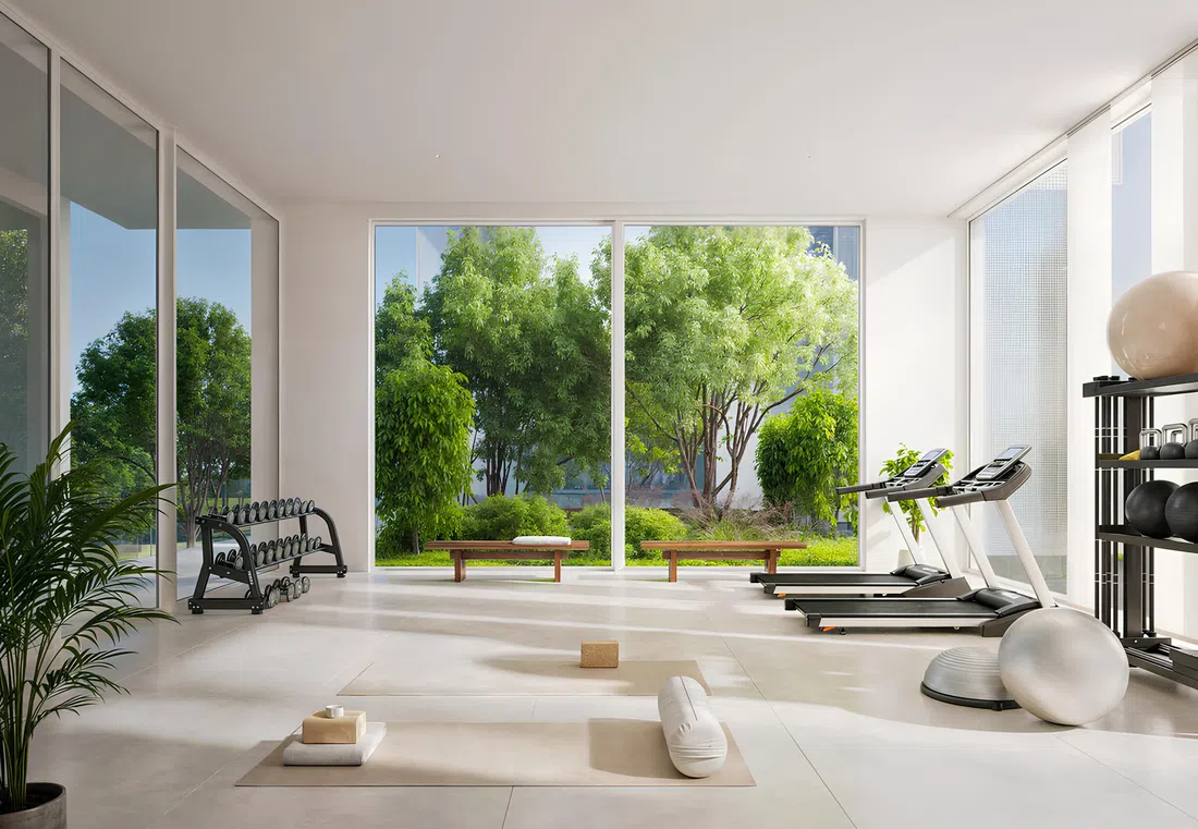 Sealine Residences in Al Zorah City: landscaped gardens — image 8