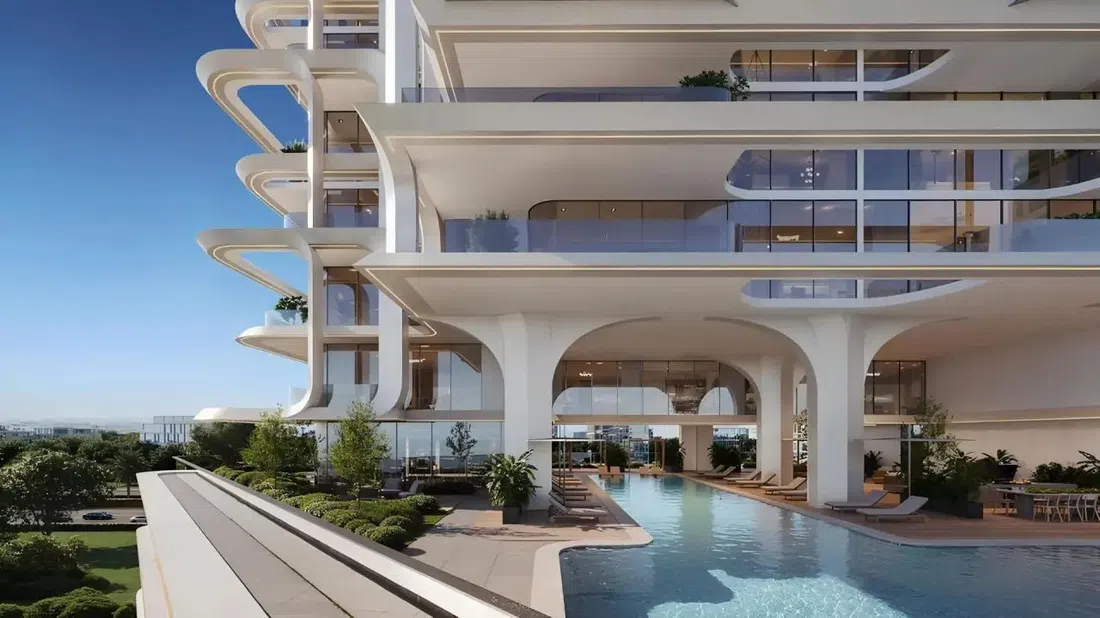 ELLE Residences Dubai Islands في جزر دبي: مساحات لليوغا — صورة 12