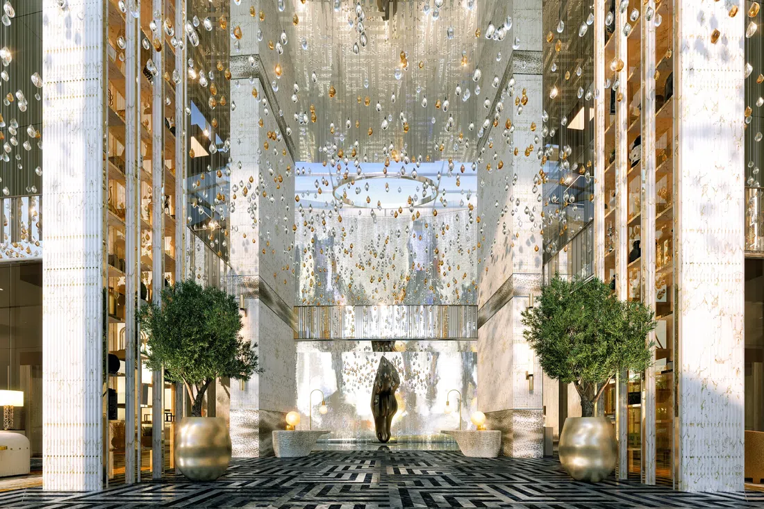 Dubai Media City'deki Cavalli Casa Tower: peyzajlı bahçeler — 4. fotoğraf