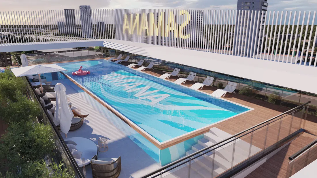 Samana Park Meadows in Dubailand Residence Complex: cinema amenities — image 11