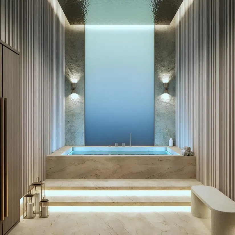 Hatimi Residences في جزر دبي: مرافق سينما — صورة 5