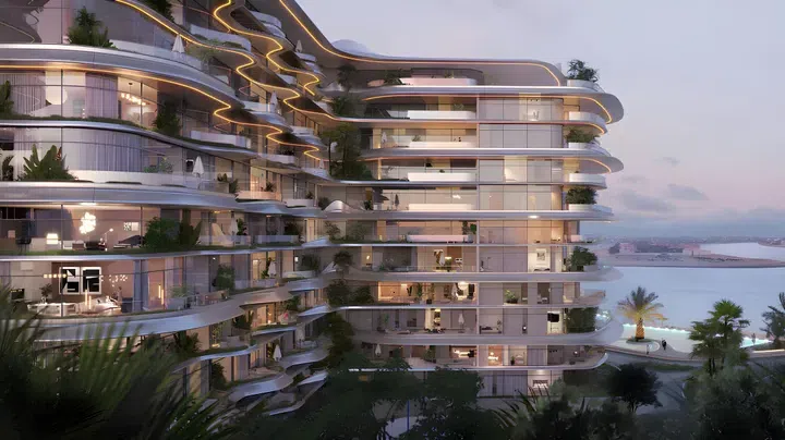 Palm Jumeirah'deki SLS Residences at The Palm Jumeirah: peyzajlı bahçeler — 2. fotoğraf