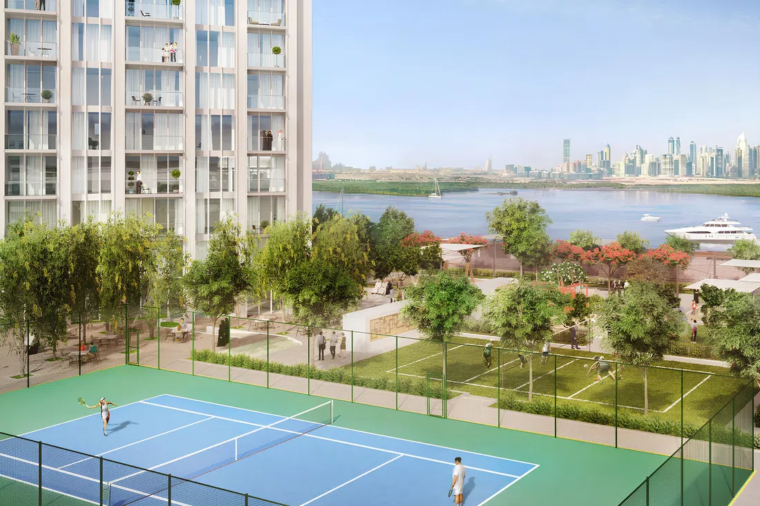 The Grand in Dubai Creek Harbour: landscaped gardens — image 10