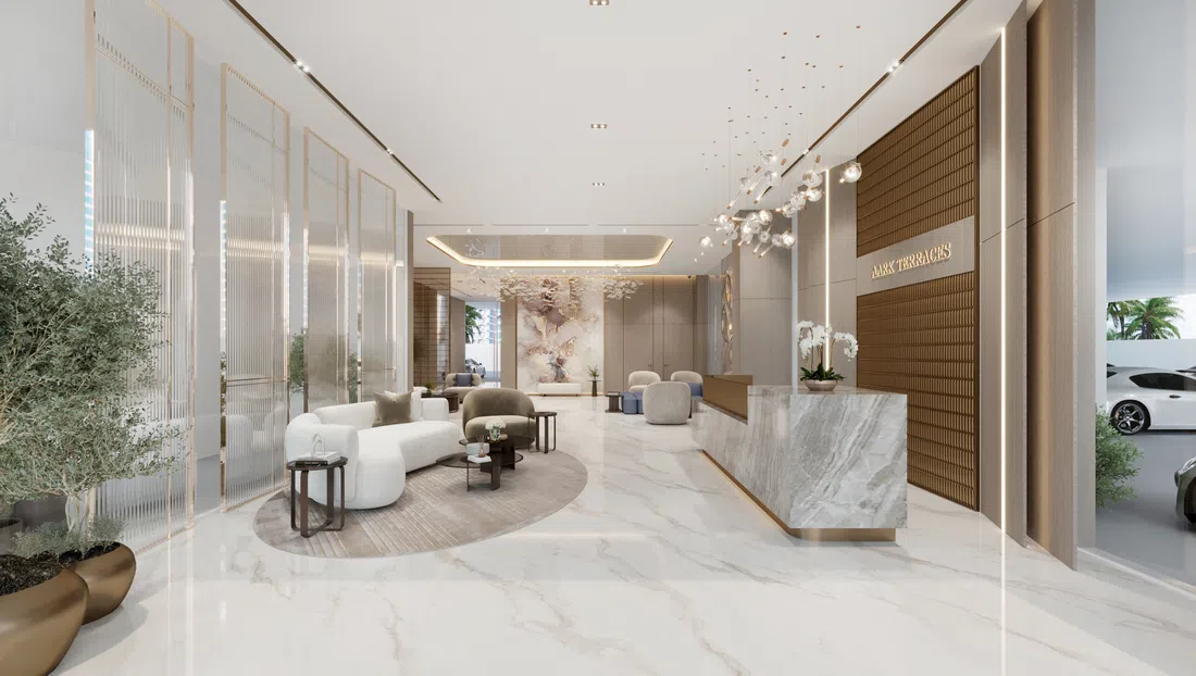 Aark Terraces في مجمع دبي لاند السكني: مساحات على السطح — صورة 10