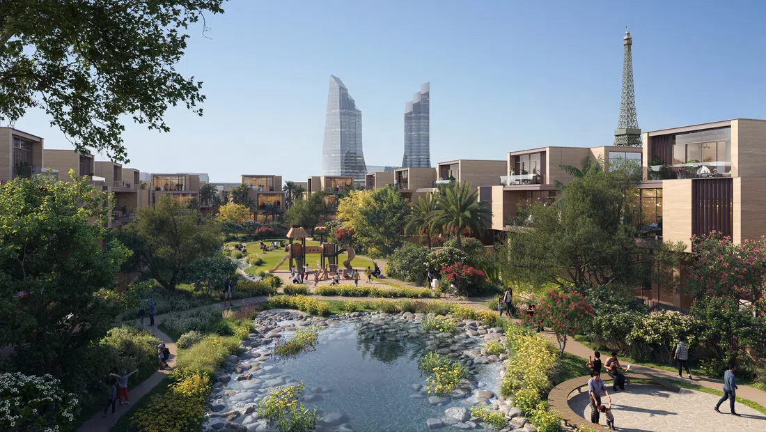 Rayhan 1 at Waada in Dubai South: landscaped gardens — image 9