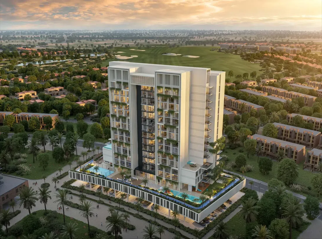 Fairway Residence in Dubai Sports City: yoga spaces — image 9