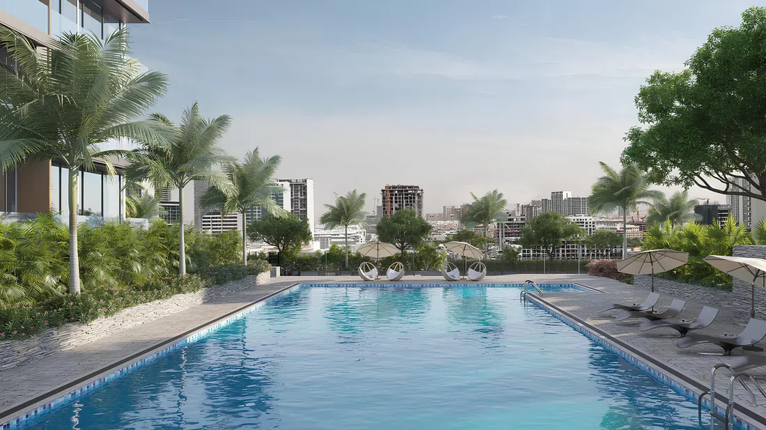 Skyhills Residences 3 in JVC: sports courts — image 10