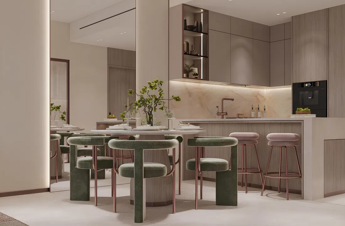 Dubailand Residence Complex'deki Havencia: çatı alanları — 6. fotoğraf