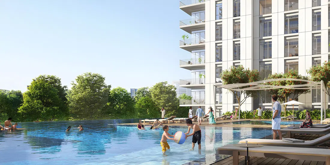 Dubai Hills'deki Executive Residences II: peyzajlı bahçeler — 8. fotoğraf