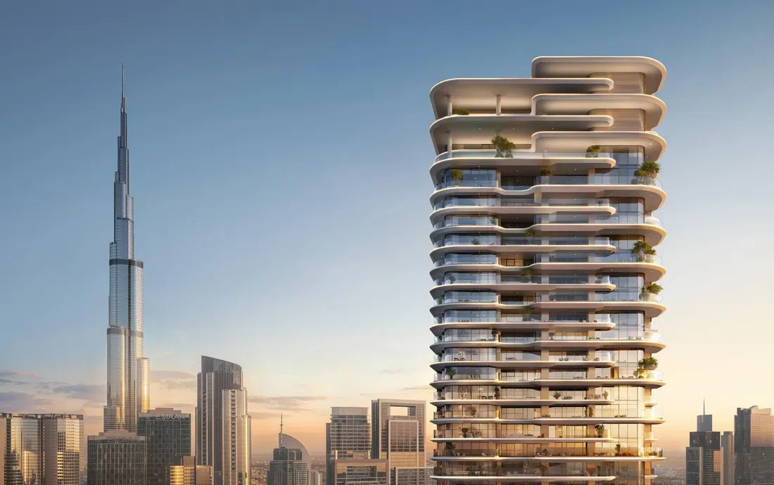 Avarra by Palace in Business Bay: landscaped gardens — image 11