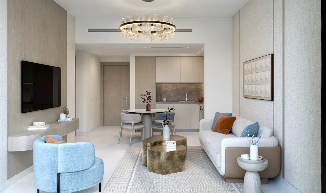 Azizi Abraham in Downtown Jebel Ali: natural finishes — image 4