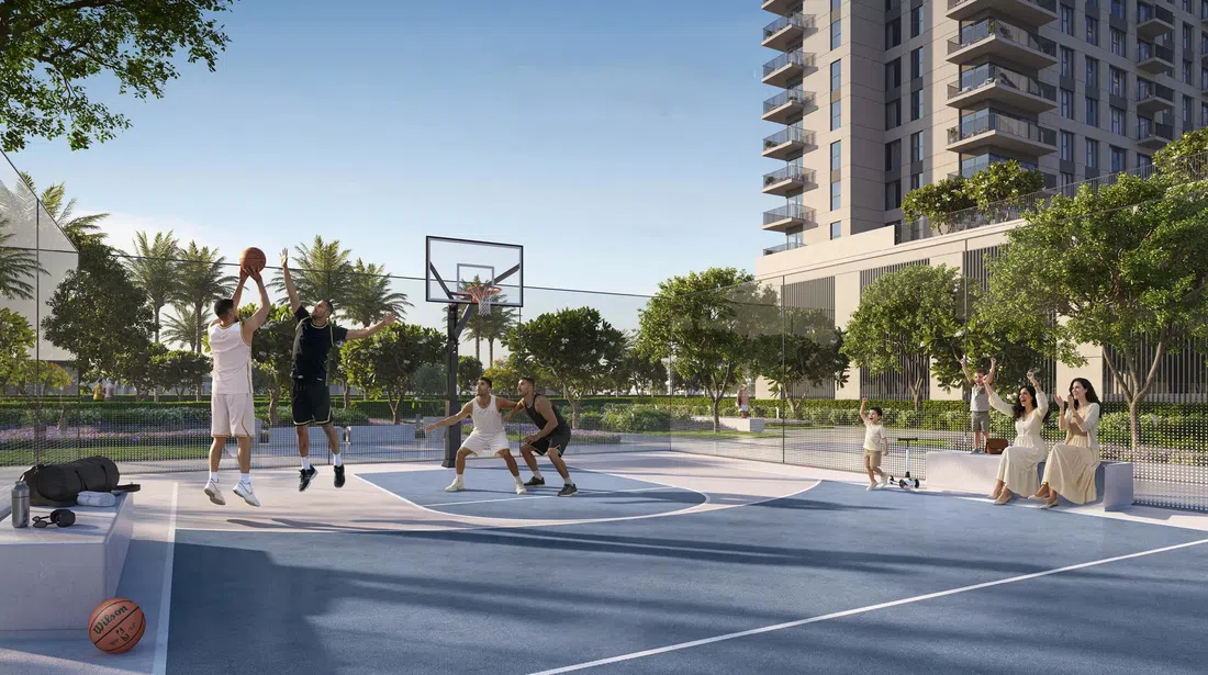 Golf Vale in Emaar South: sports courts — image 7