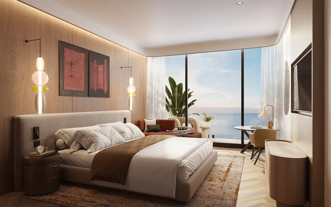 Radisson Blu Hotel في راك سنترال: الهندسة المعمارية المنحوتة — صورة 6