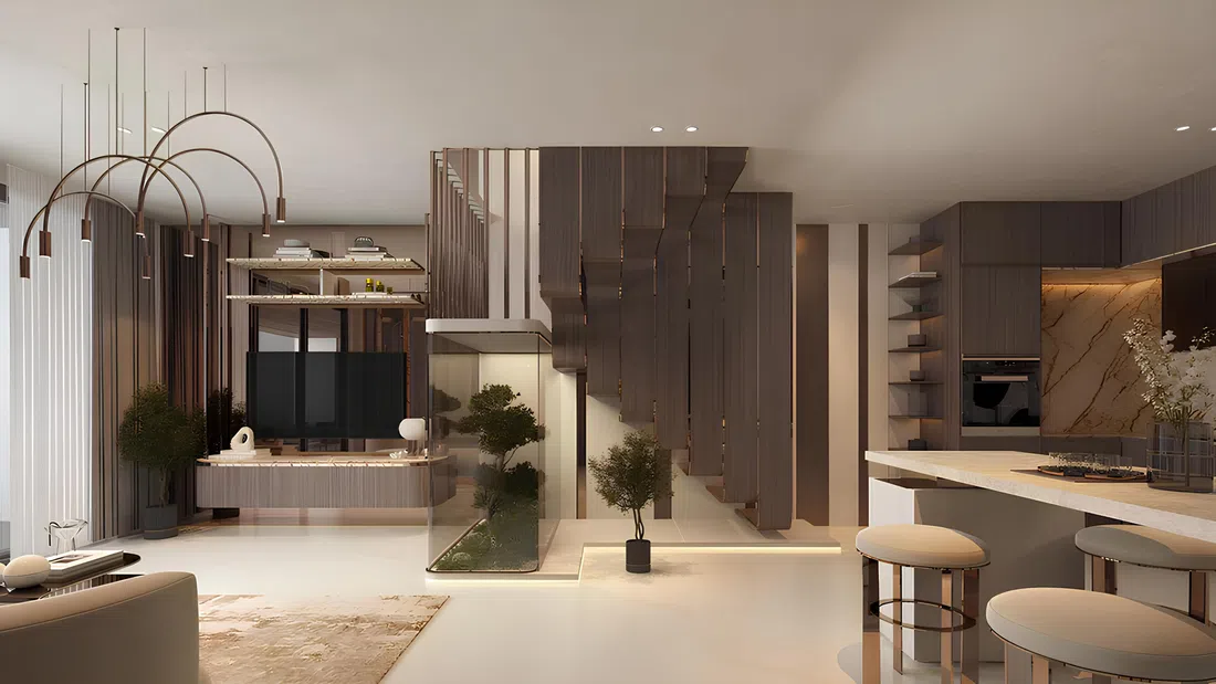 Laya Courtyard في مدينة دبي للاستوديوهات: ميزات المنزل الذكي — صورة 4