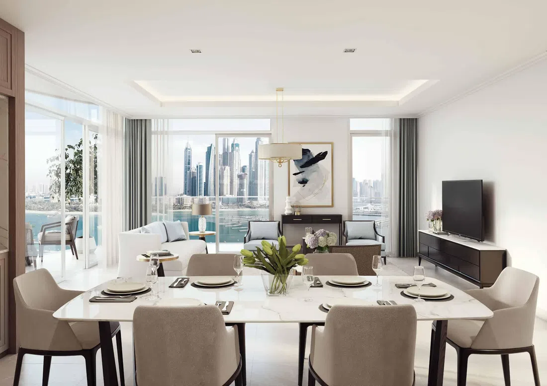 Palace Beach Residences في إعمار بيتشفرونت: التشطيبات الطبيعية — صورة 8