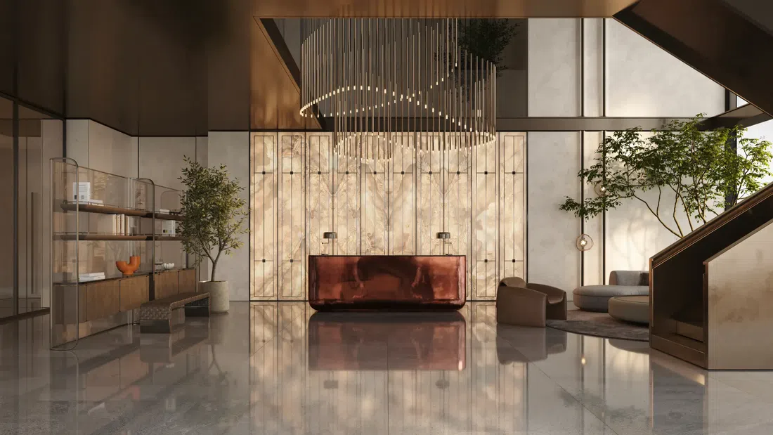 DWTN Residences في الخليج التجاري: حدائق منسّقة — صورة 5
