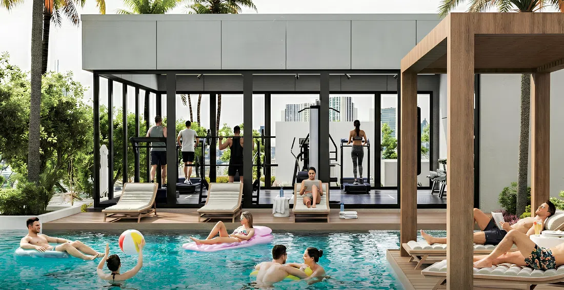 Dubai South'de Saray South Residences: açık hava sineması — 4. fotoğraf