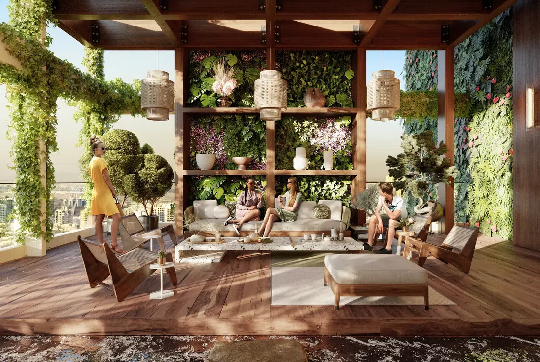 Elegance by Chaimaa in JVC: yoga spaces — image 11