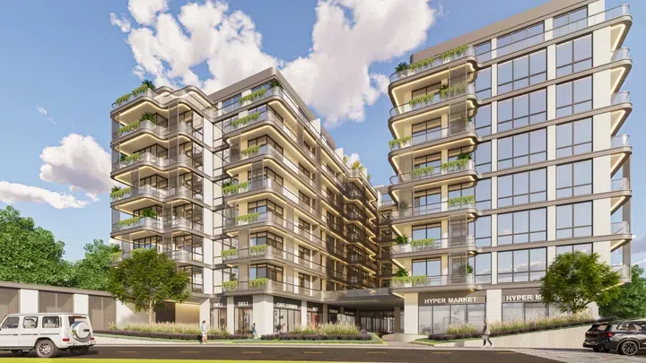 Olivia Residences in Dubai Investment Park: cinema amenities — project photograph 1