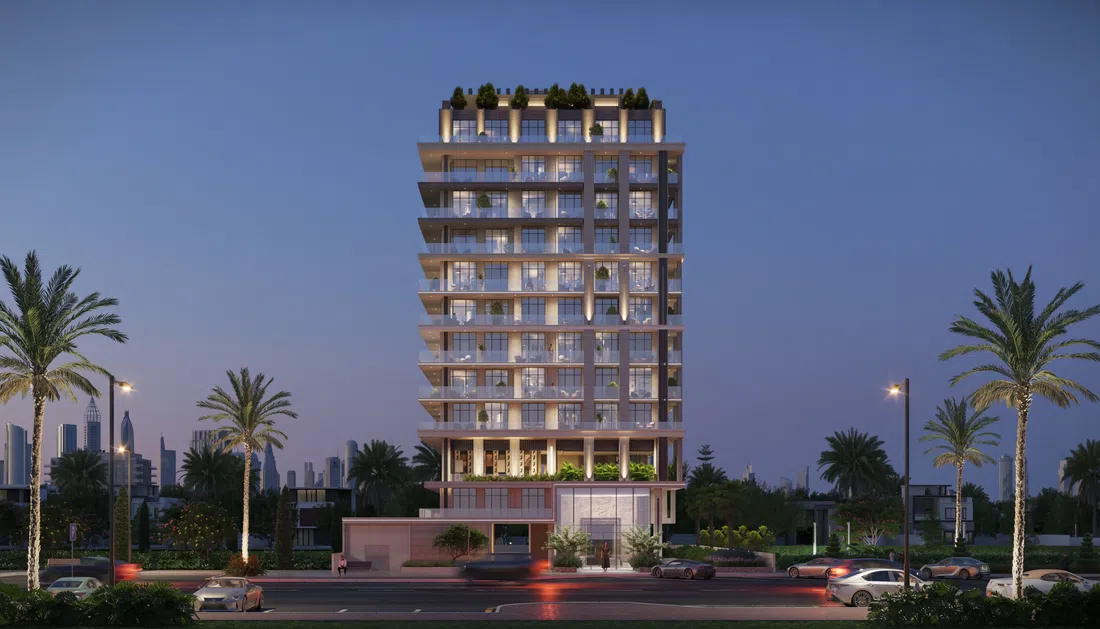 Beverly Park in Dubailand Residence Complex: outdoor cinema — image 10