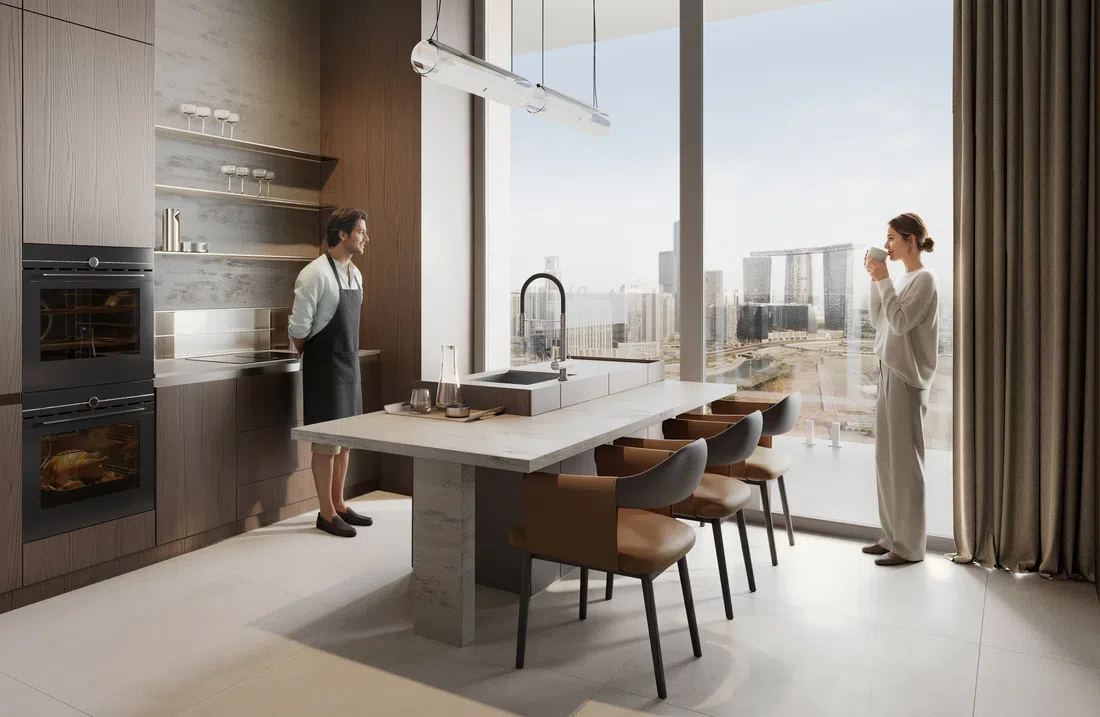 Reem Island'deki A1LA Residence: yoga alanları — 8. fotoğraf