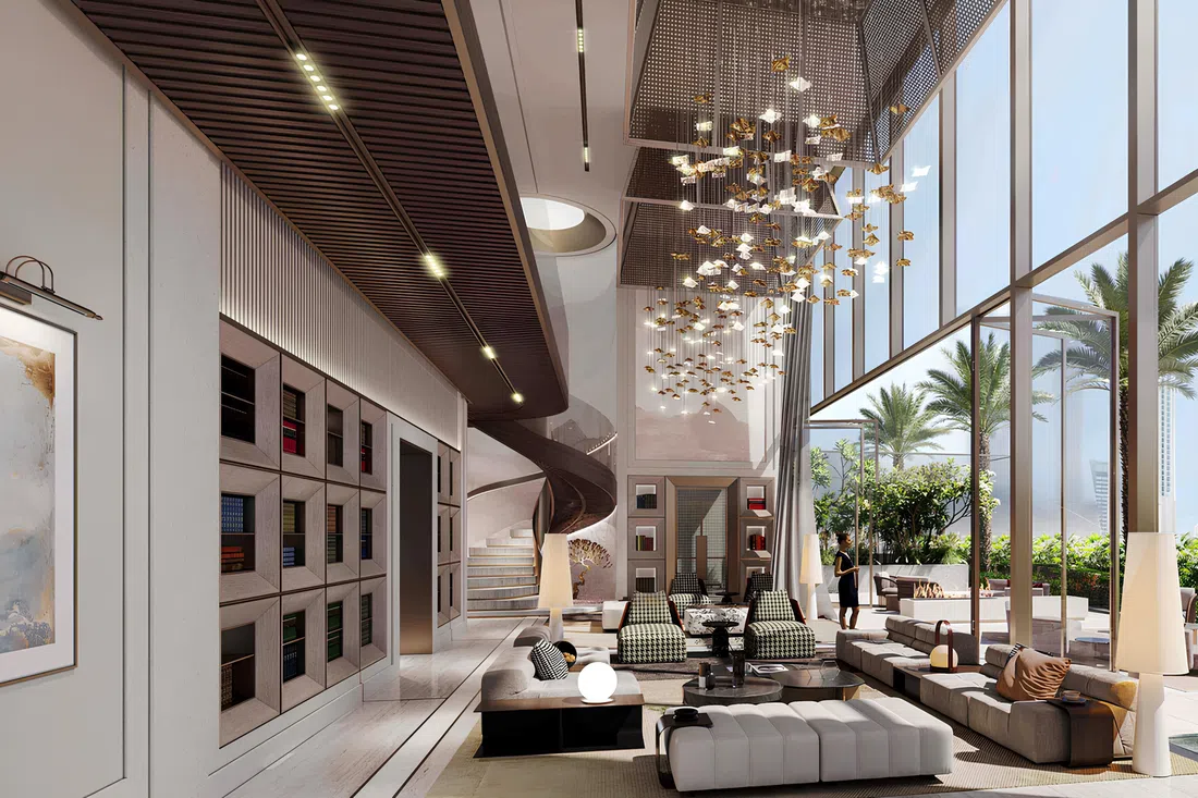 Downtown Dubai'deki The St. Regis Residences: konsiyerj hizmeti — 9. fotoğraf