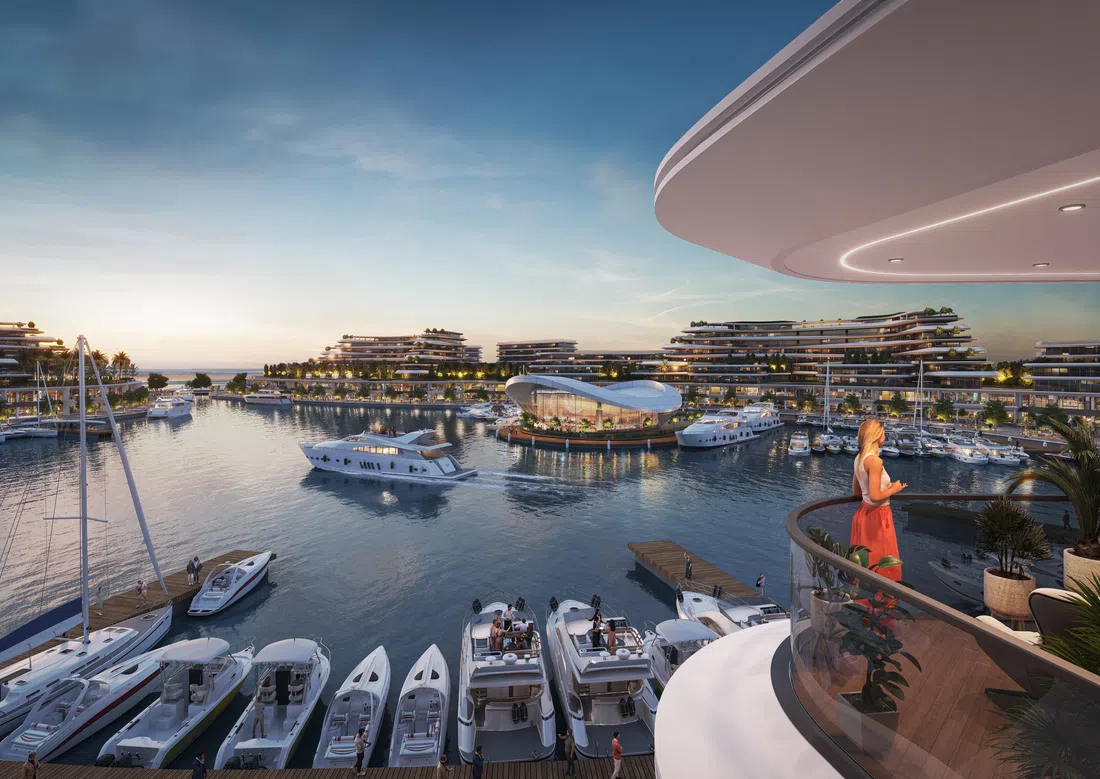 Pristine Beach Residences في جزيرة السينية: السينما الخارجية — صورة 8
