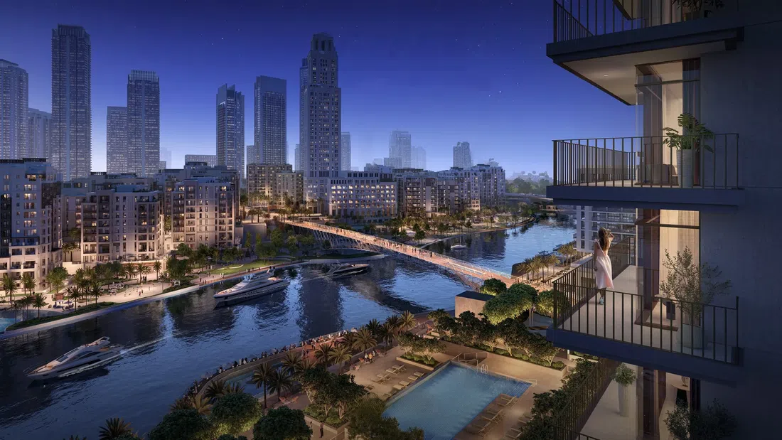 Dubai Creek Harbour'deki Palace Residences North: doğal yüzeyler — 5. fotoğraf