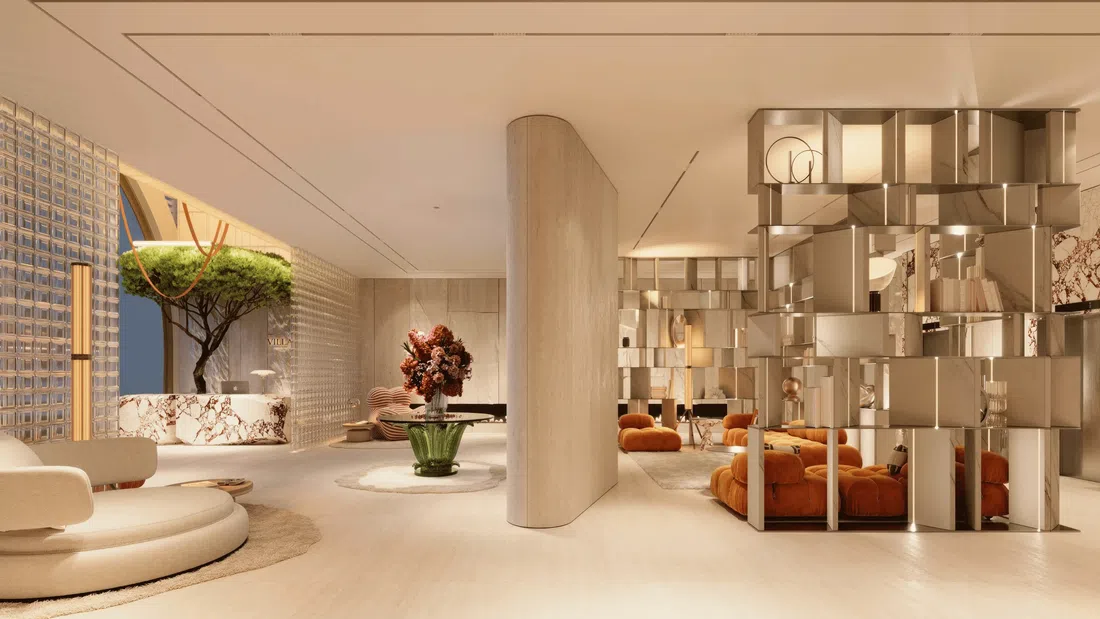 Villa del BRUNELLO in Dubai Islands: yoga spaces — image 8