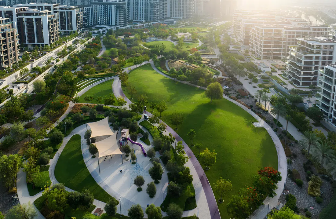 Dubai Hills'deki Greencrest: yoga alanları — 6. fotoğraf