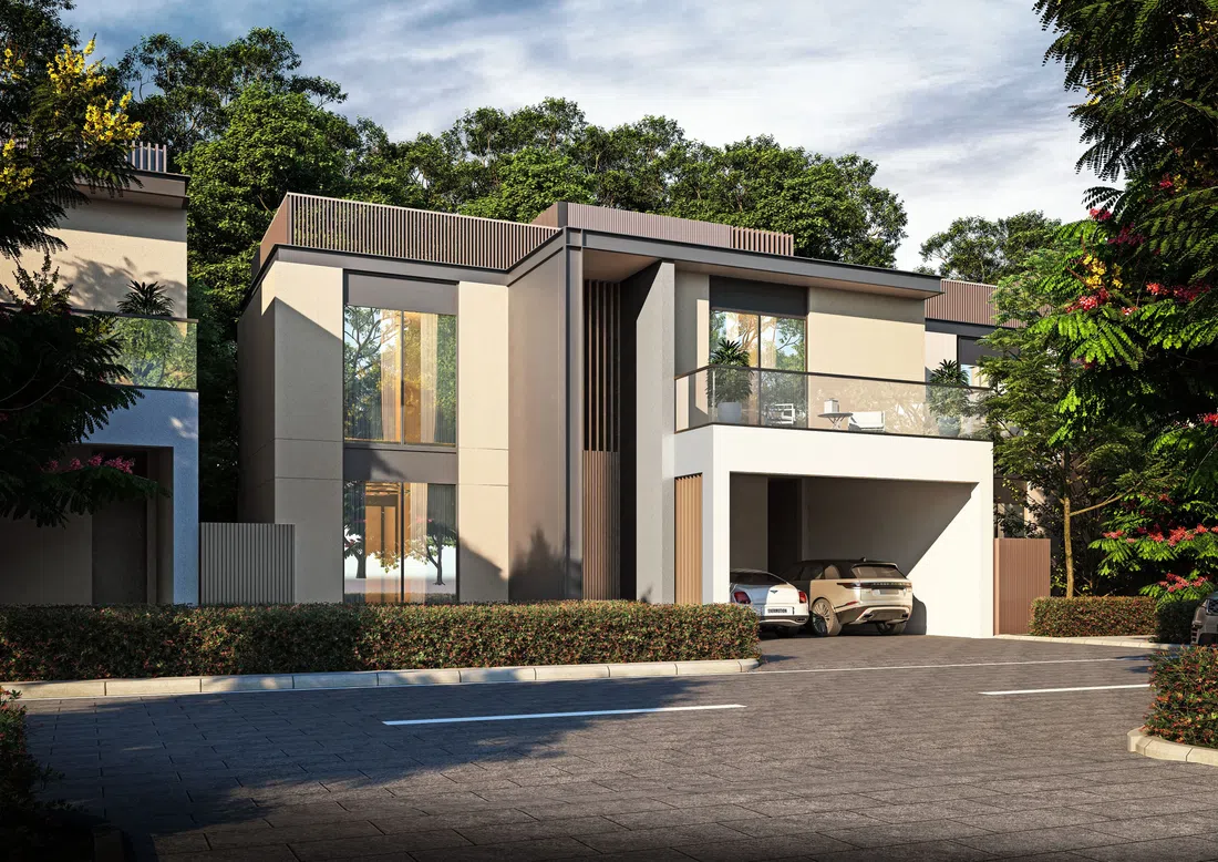 Reserve Villas في وادي الصفا 2: حدائق منسّقة — صورة 10