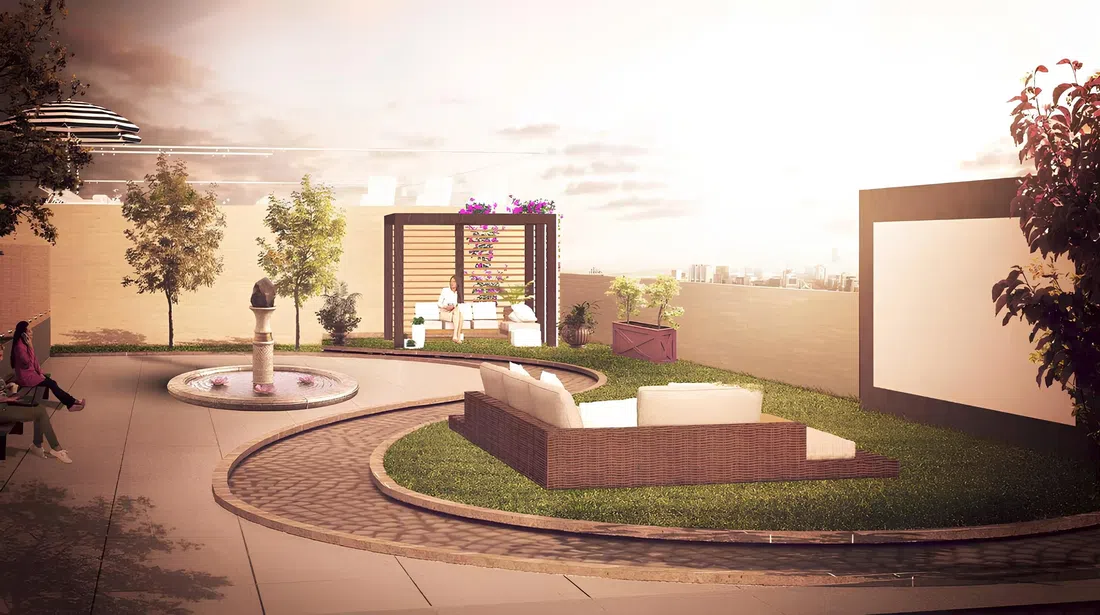 The East Crest in JVC: landscaped gardens — image 8