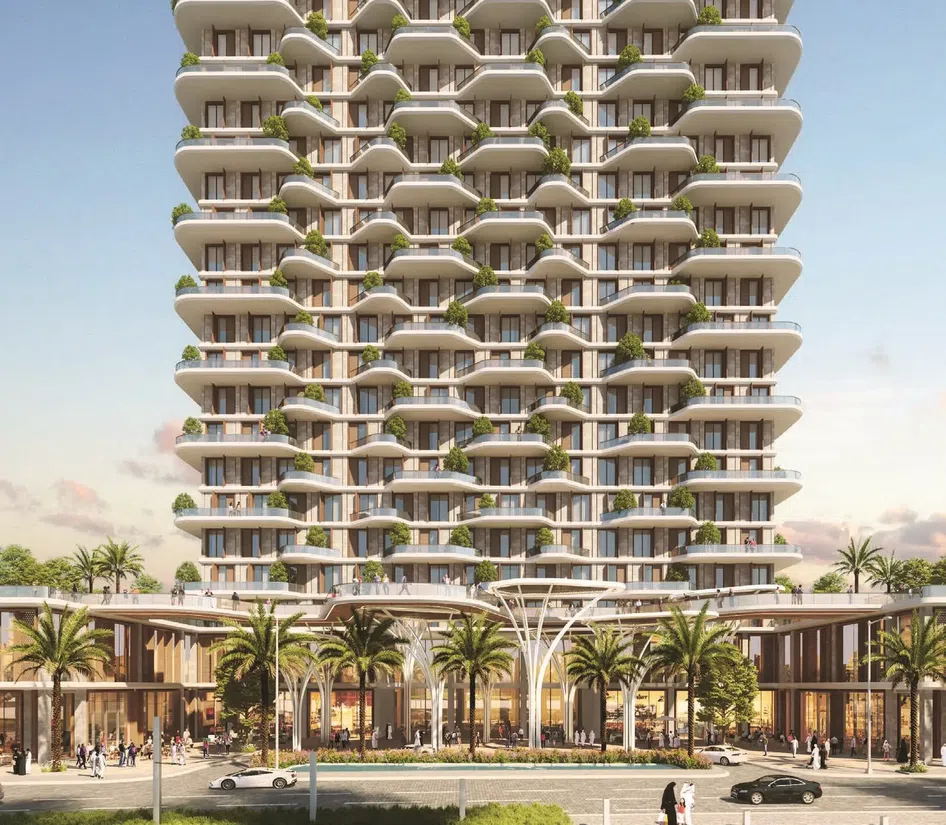 Takaya Tower in Dubai Motor City: landscaped gardens — image 4