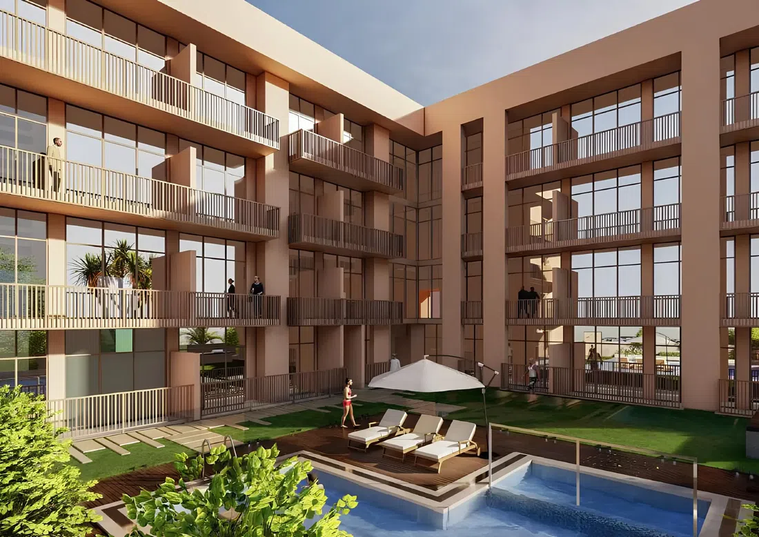 JVC bölgesindeki La Residenza: peyzajlı bahçeler — 5. fotoğraf