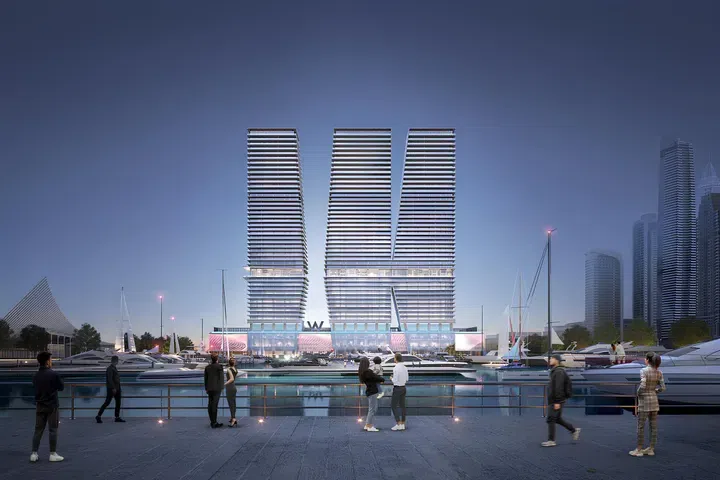 W Residences Tower 3 at Dubai Harbour في دبي هاربر: مرافق سينما — صورة 2
