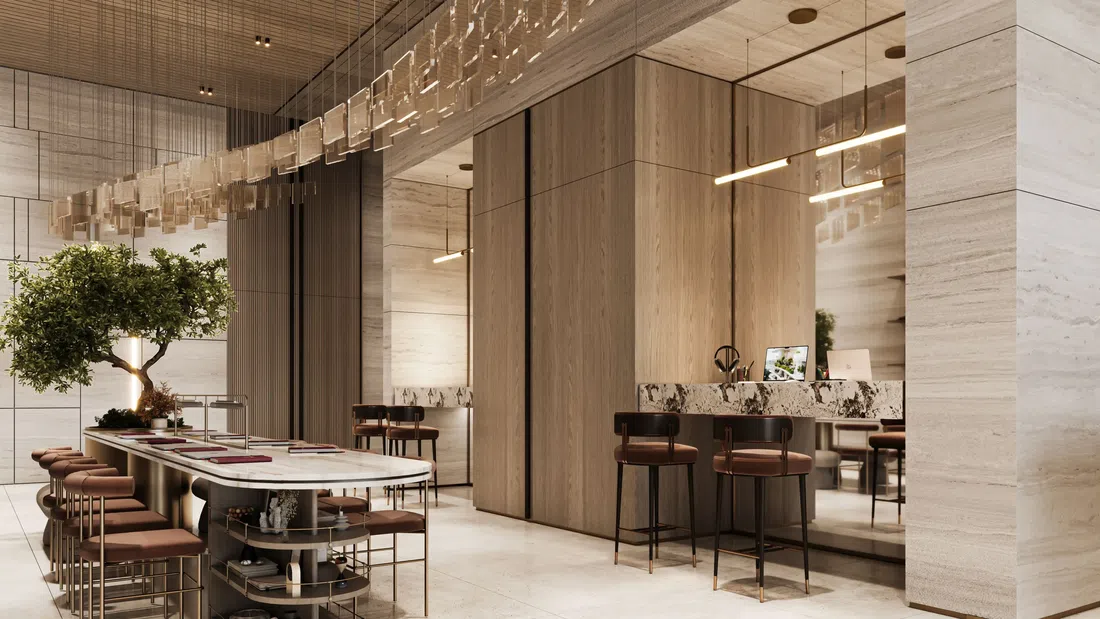 Dubailand Residence Complex'deki Le Blanc by Imtiaz: çatı alanları — 11. fotoğraf