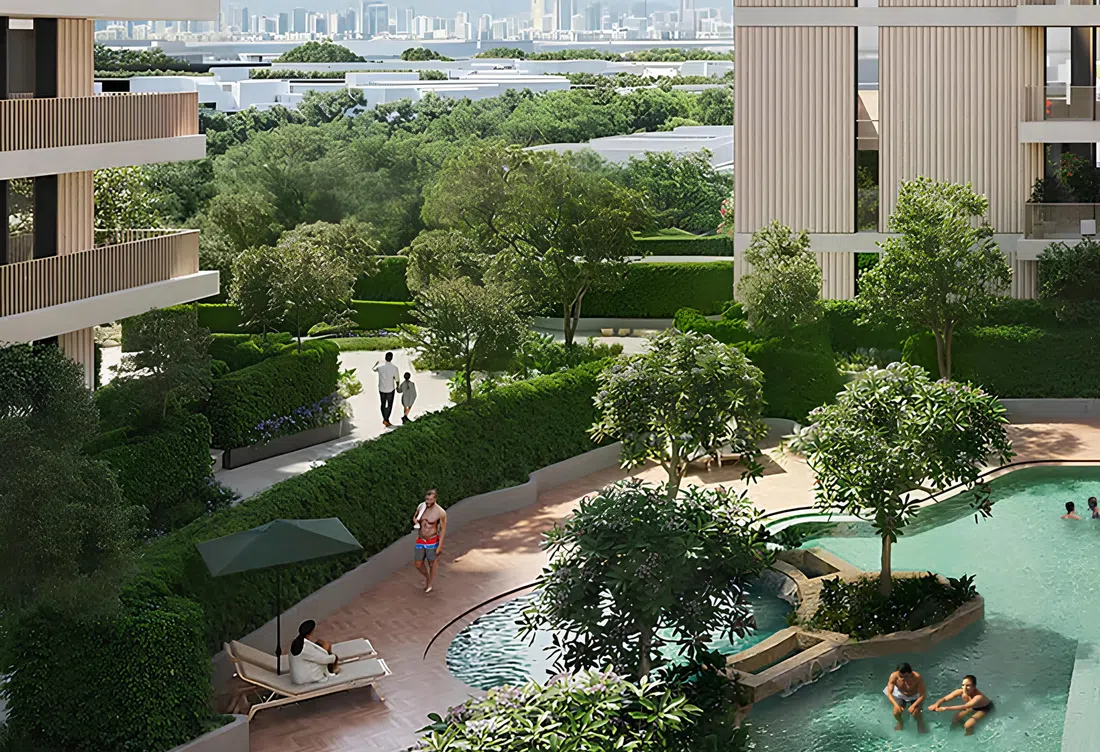Expo Valley Views - Ghadeer في مدينة إكسبو دبي: التشطيبات الطبيعية — صورة 7