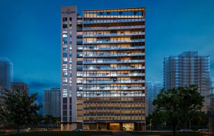 Norah Residence في قرية جميرا الدائرية: سينما خارجية — صورة 3