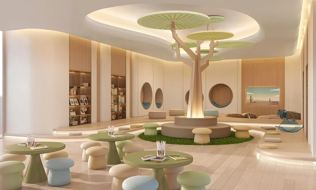 Palm Beach Tower 1 في الصفوح 2: مساحات على السطح — صورة 10