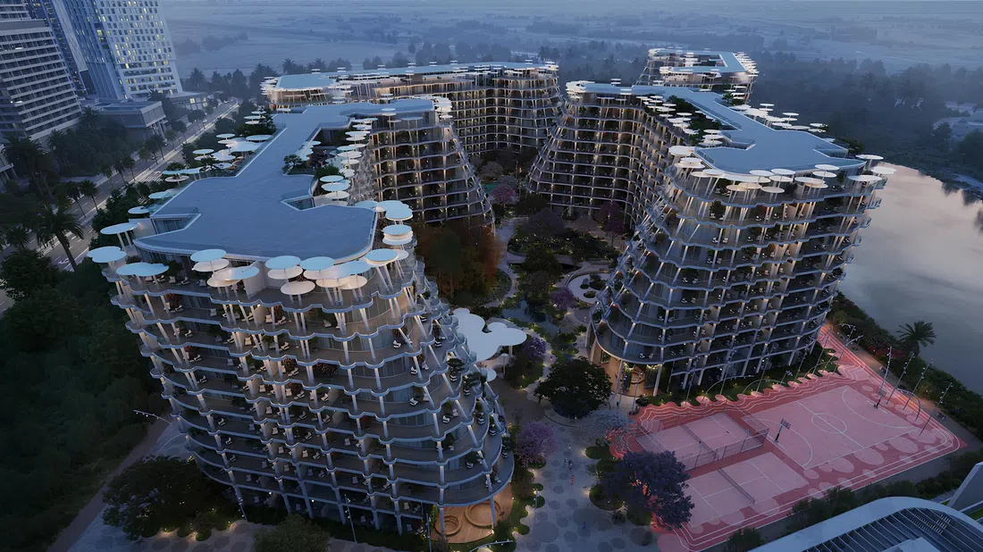 Sakura Gardens in Wadi Al Safa 2: expansive glazing — image 6